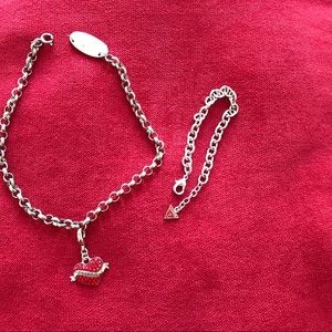 Guess necklace and bracelet